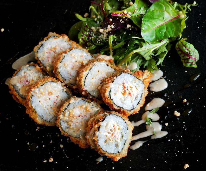 Двойной краб темпура