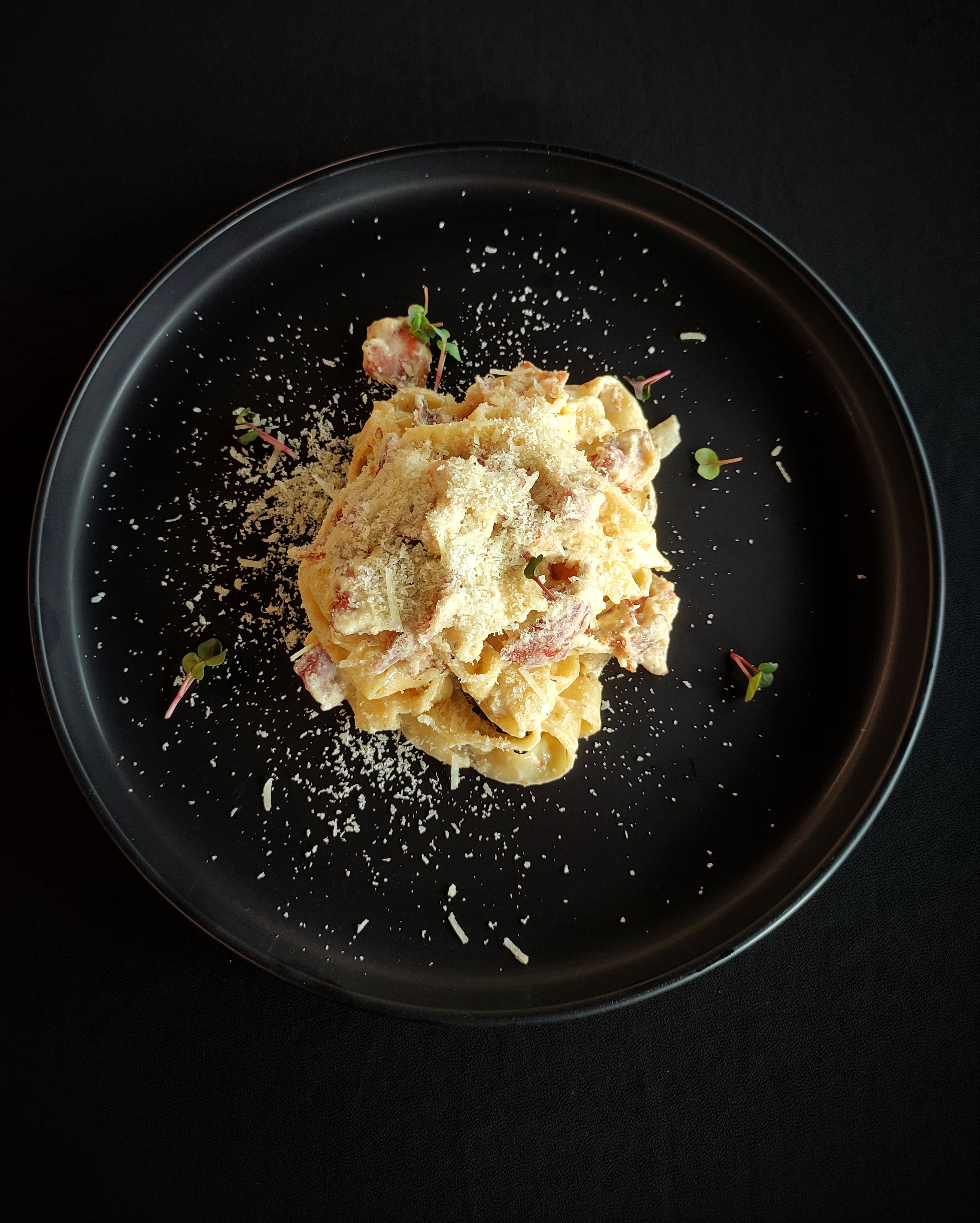 Фетучини Карбонара